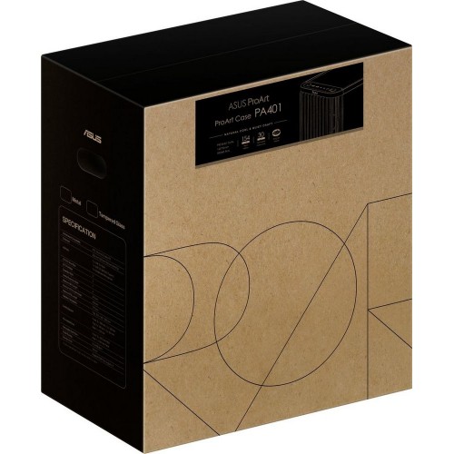 Корпус ASUS PROART PA401 WOOD TG PWM BLACK ATX 90DC00M0-B39000