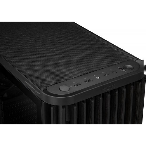 Корпус ASUS PROART PA401 WOOD TG PWM BLACK ATX 90DC00M0-B39000