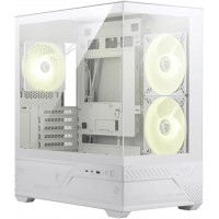 Компьютерный корпус MSI MAG PANO M110R WHITE mATX/Mini-ITX, 1xUSB-A, 1xType-C, 1xAudio, 1xMic, mATX