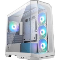 Компьютерный корпус MSI MAG PANO M100R PZ mATX/ITX 1x3.5"/2.5", USB 3.2 Type-A White