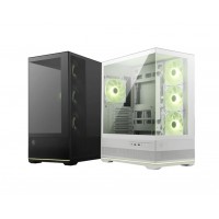Компьютерный корпус MSI MAG PANO 110R PZ WHITE ATX/mATX/mITX, Back connect:ATX/mATX Type-C White