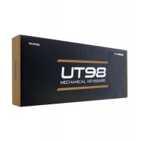 Клавиатура USB, MCHOSE UT98-3 , коричгевый-серый, KeyBoard Bluetooth, Icy Creamsicke Switch, BT/wireless mechanical, Brown-Grey