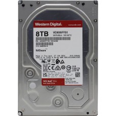 Жесткий диск для NAS систем HDD  8Tb Western Digital Red PRO SATA6Gb/s 3.5" 256Mb 7200rpm WD8005FFBX