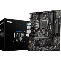 Материнская плата MSI H410M-A PRO LGA1200 iH410 2xDDR4 4xSATA3 2xM.2 DVI HDMI mATX