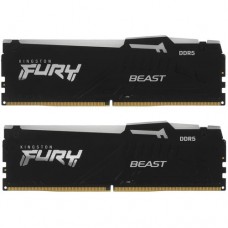 Набор модулей памяти Kingston Beast Black RGB 32 ГБ, DDR 5, 6400 МГц, 1.4 В, CL32, KF564C32BBEAK2-32