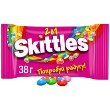 Драже Skittles 2в1 38 г.