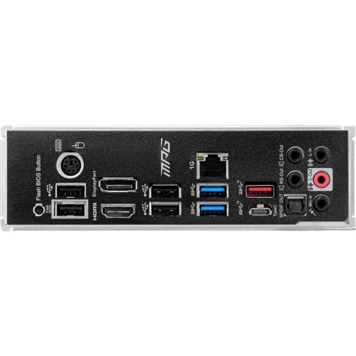 Материнская плата MSI MPG B550 GAMING PLUS AM4 4xDDR4 6xSATA3 RAID 2xM.2 HDMI DP ATX