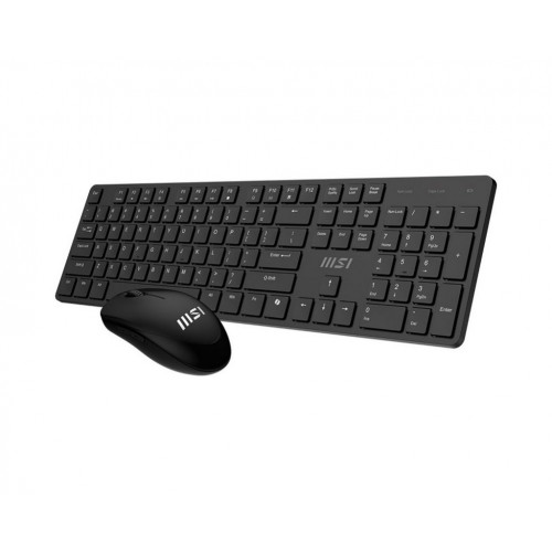 Комплект Клавиатура + Мышь MSI FORGE K200 W COMBO/104 кл RU/EN/USB2.0/5кн. мышь/DPI1600/ /Черный