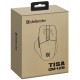 Мышь Defender Tisa GM-126, Белый-синий, Mouse USB, 400mAh, 1600dpi, Type-C/2.4Hz/BT White-blue, (52126)
