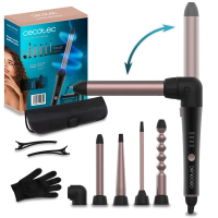 Плойка Cecotec SurfCare MultiWaves черный