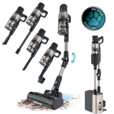 Пылесос вертикальный Cecotec Conga Rockstar 5500 Hurricane Station Pet Flex бронза