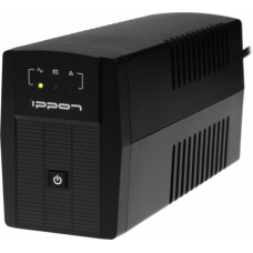 ИБП Ippon Back Basic 850 Euro, 850VA, 480Вт, AVR 162-275В, 2хEURO, управление по USB, без комлекта кабелей
