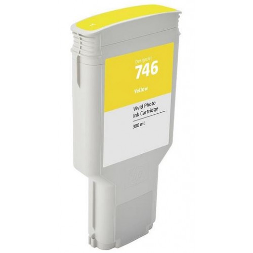 Картридж HP Europe/P2V79A/Струйный широкоформатный/желтый/№746/300 мл