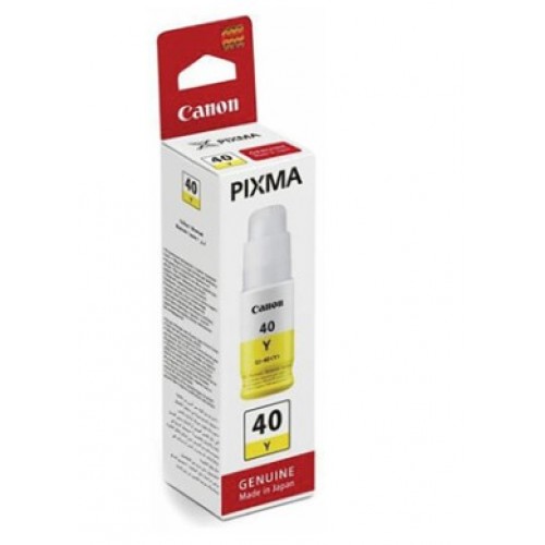 Чернила Canon/INK GI-40 Y/Струйный/№40/Жёлтый/70 мл (3402C001)