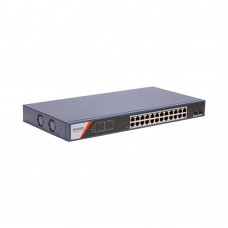 Коммутатор Hikvision DS-3E1526P-SI-24P2F