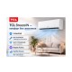 Кондиционер настенный TCL BreezeIN TAC-BR18HSV/TB (в комплекте с медными трубами, Wi-Fi) Белый