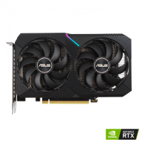 Видеокарта ASUS DUAL-RTX3060-O12G-V2, 12Gb/192bit GDDR6, HDMI 2.1, 3xDP 1.4a, HDCP, BOX