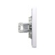 Розетка двойная компьютерная SE EPH4800121 Asfora RJ45 кат. 6 в сборе белый