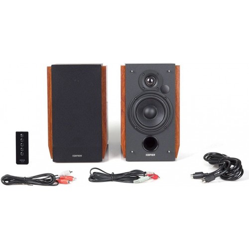 Акустическая система Bluetooth Edifier R1700BT Brown <2.0,RMS 66Вт, 60Гц-20кГц, BT, Dual RCA, Пульт>