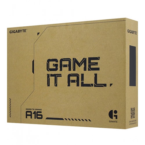 Ноутбук Gigabyte Gaming A16 3VHK3KZ894SD, (9RGA6AB6VHKHJK0KZ000), NB (), Ryzen 7 260-3.8/1TB SSD/16GB/RTX 5060 8GB/16" WUXGA/Dos