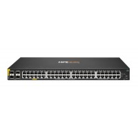 Коммутатор HPE/Aruba Networking CX 6000 48p 10M/100M/1G Class4 PoE 4p SFP 1G 370W Switch (R8N85B#ABB)