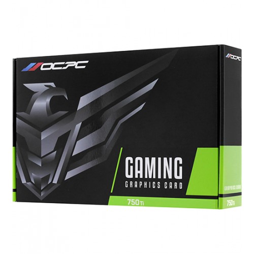 Видеокарта OCPC GTX 750 Ti [OCVNGTX750TIG4XG], 4 GB, GPU NVIDIA, VGA/HDMI/DVI, GDDR5/128bit, [OCVNGTX750TIG4XG]