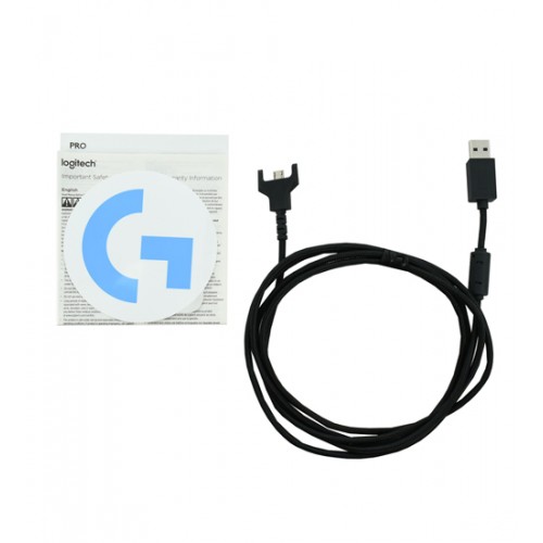 Клавиатура USB, Logitech G Pro [920-009393], Черный, KeyBoard GX Blue Switch, ruslat, 1.8m cable, black