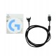 Клавиатура USB, Logitech G Pro [920-009393], Черный, KeyBoard GX Blue Switch, ruslat, 1.8m cable, black