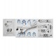 Мышь ATTACK SHARK G3 White, Белый, Mouse Optical 25000 dpi, BT/2.4GHz/USB, White