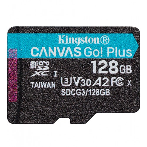 Карта памяти Kingston SDCG3/128GBSP A2 U3 V30 128GB без адаптера