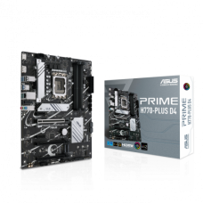 Материнская плата ASUS PRIME H770-PLUS D4, LGA1700 4xDDR4 4xSATA3 3xM.2 RAID HDMI DP ATX