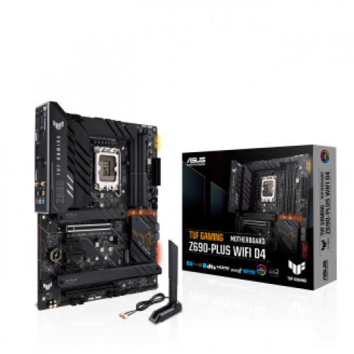 Материнская плата ASUS TUF GAMING Z690-PLUS LGA1700 4xDDR5 4xSATA3 RAID 4xM.2 HDMI DP ATX