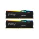 Оперативная память Kingston Fury Beast RGB 32Gb (16x2) 5600MHz DDR5 DIMM, CL40, 1.1v, KF556C40BBAK2-32