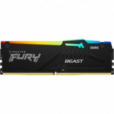 Оперативная память DDR5 Kingston FURY Beast RGB 8Gb, 5600MHz, CL36, 1,25v, KF556C36BBEA-8