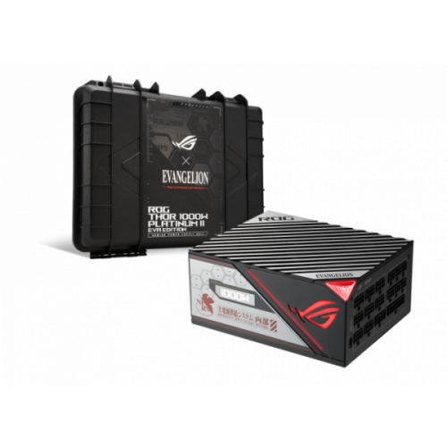 Блок питания ROG-THOR-1000P2-EVA-GAMING 1000W/ATX12V/13.5cm/EU/80+Platinum, Full modular, ROG-THOR-1000P2-GAMING