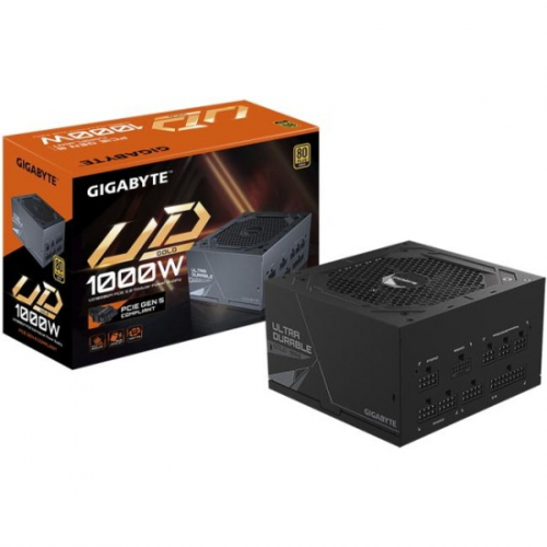 Блок питания Gigabyte GP-UD1000GM PG5, 1000W, 12cm fan, Active PFC, 80 Plus Gold, ATX 2.31