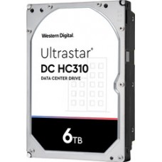Жёсткий диск HDD 6 Tb SAS 12Gb/s WD Ultrastar DC HC310 HUS726T6TAL5204 (0B36047) 3.5" 7200rpm  256Mb