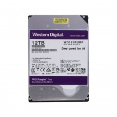 Жесткий диск HDD 12 Tb SATA 6Gb/s Western Purple Pro WD121PURP, 7200rpm, 256Mb