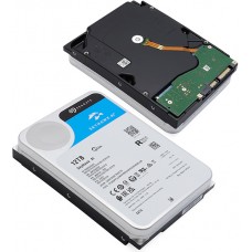 Жесткий диск для видеонаблюдения 12Tb Seagate SkyHawk AI SATA3 3.5" 256Mb ST12000VE001