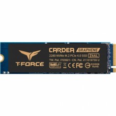 Твердотельный накопитель SSD T-FORCE M.2-2280 PCI-E Gen4x4 Z44L 250GB RETAIL W/HEAT SINK/STICKER TM8FPL250G0C127