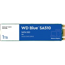 Твердотельный накопитель SSD1000GB SSD WD BLUE SA510 3D NAND M.2 SATA R560Mb/s W520MB/s WDS100T3B0B