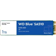 Твердотельный накопитель SSD 1000GB SSD WD BLUE SA510 3D NAND M.2 SATA R560Mb/s W520MB/s WDS100T3B0B