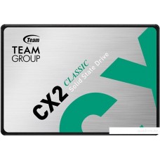 Твердотельный накопитель SSD 512GB SSD TeamGroup CX2  2.5” SATA3 R530Mb/s, W470MB/s T253X6512G0C101