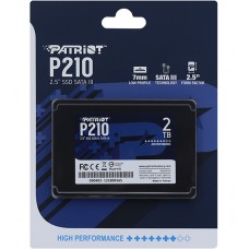 Твердотельный накопитель SSD SATA 2 TB Patriot P210, P210S2TB25, SATA 6Gb/s