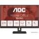 Монитор 24" AOC 24E3UM/01 VA 1920x1080 75Hz 4ms 350cd/m 3000:1 HDMI DP USB 2x2W Black