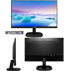 Монитор 23,8" PHILIPS 243V7QDSB/00/01 IPS 1920x1080 75Hz 4мс 250кдм 1000:1 VGA DVI HDMI Черный