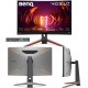 Монитор 32" BenQ EX3210R, 2560x1440 VA (LED), 165 Hz, 1ms, 400 cd/m2, 2500:1, 2HDMI/DP