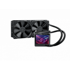 Система водяного охлаждения ASUS ROG RYUJIN 240 II, AIO, 2x120mm fan, 60mm fan, 1700 Socket, RGB, BOX