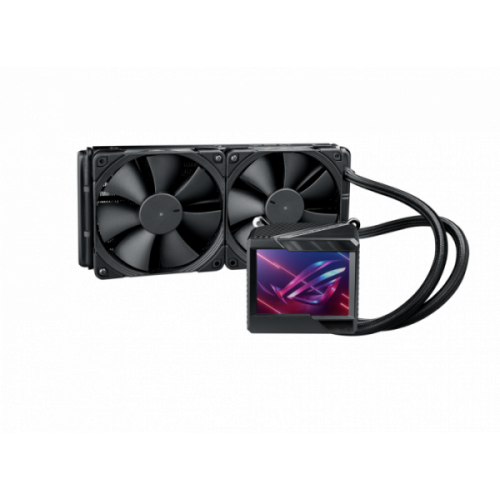 Система водяного охлаждения ASUS ROG RYUJIN 240 II, AIO, 2x120mm fan, 60mm fan, 1700 Socket, RGB, BOX