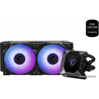 Система водяного охлаждения MSI MPG CORELIQUID K240 V2. Socket Intel/AMD, 4pin, Fan 2x120см, ARGB